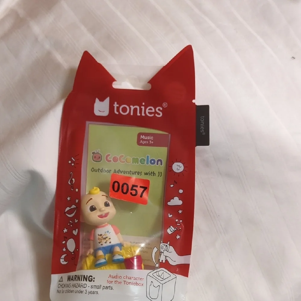 NEW Tonies CoComelon: Outdoor Adventures with JJ figure Factory Sealed 58 minute